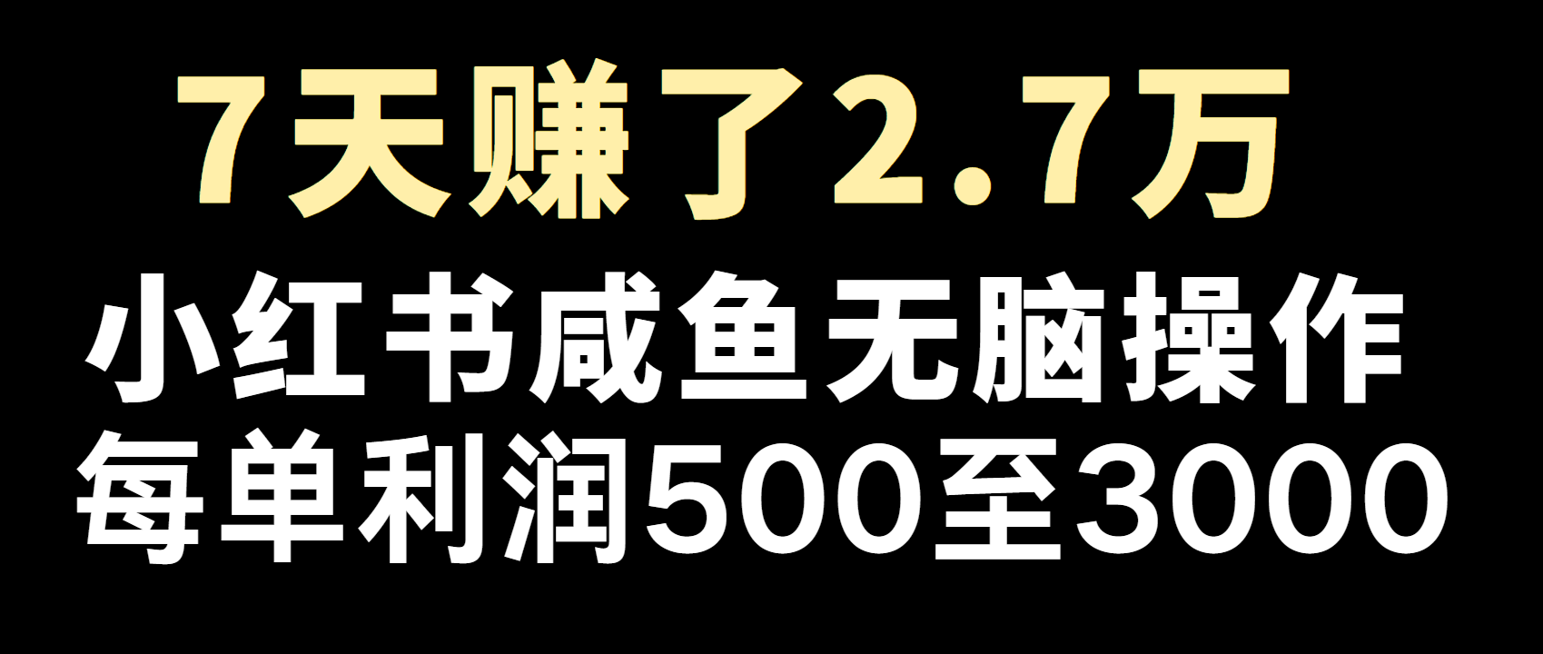 全网首发，7天赚了2.6万，2025利润超级高！-九零网创