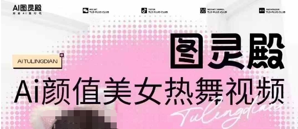 全网首发，原价988图灵殿AI颜值美女热舞视频，云端生图，轻松过原创-九零网创