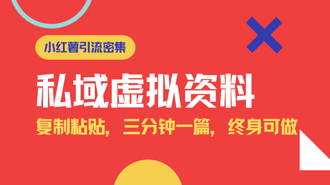 小红书引流私域旅游虚拟资料玩法，复制粘贴，三分钟一篇图文，日入1000…-九零网创