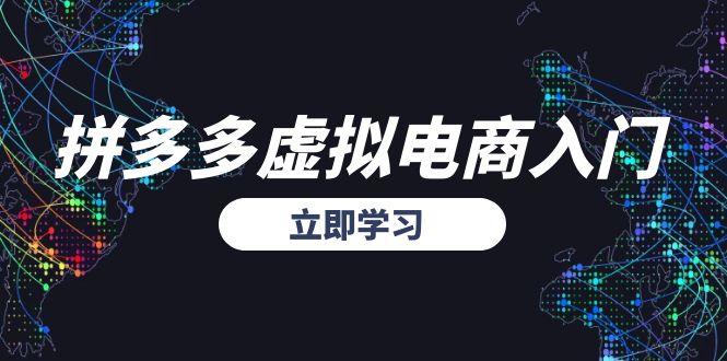 拼多多虚拟电商入门，精准选品方法论，无货源模式起盘技巧-九零网创