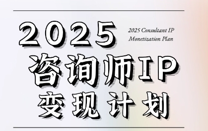 7天构建咨询师变现系统，2025咨询师IP变现计划训练营-九零网创