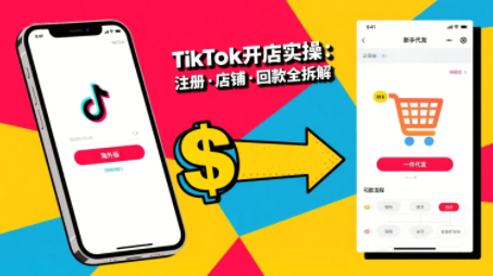 大熊跨境·TikTok从开店到投流的进阶课-九零网创