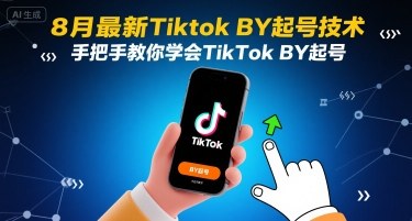 8月最新Tiktok搬运起号技术，手把手教你学会TikTok搬运起号-九零网创
