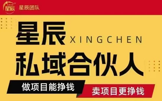 全网首发星辰私域项目合集，最新实操玩法，短期快速实现变现-九零网创