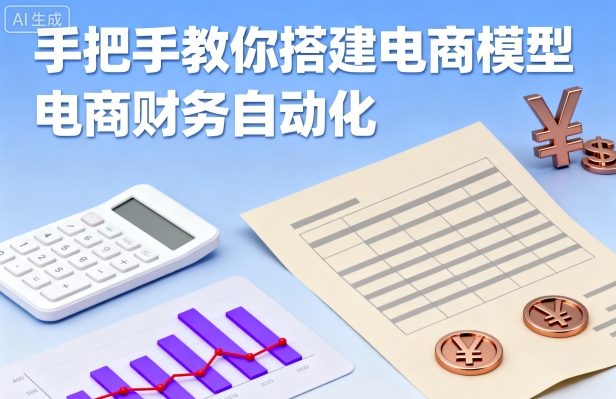 手把手教你搭建电商模型-电商财务自动化-九零网创