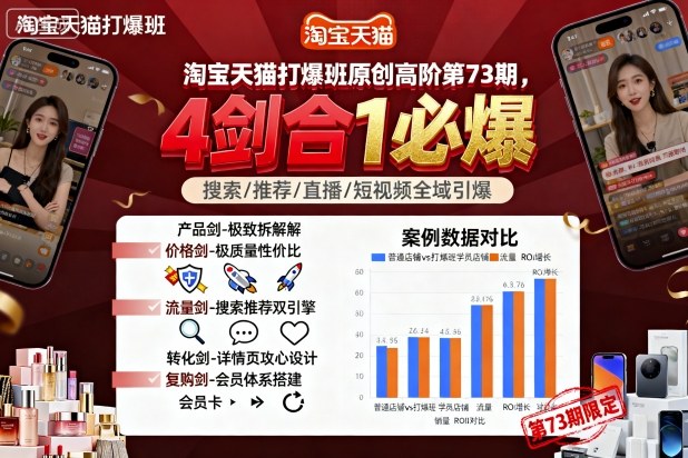 淘宝天猫打爆班原创高阶第73期，4剑合1必爆-九零网创