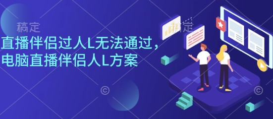 直播伴侣过人L无法通过，电脑直播伴侣人L方案，自测-九零网创