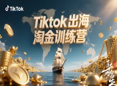 Tiktok出海淘金训练营，跨境电商TK实战变现-九零网创