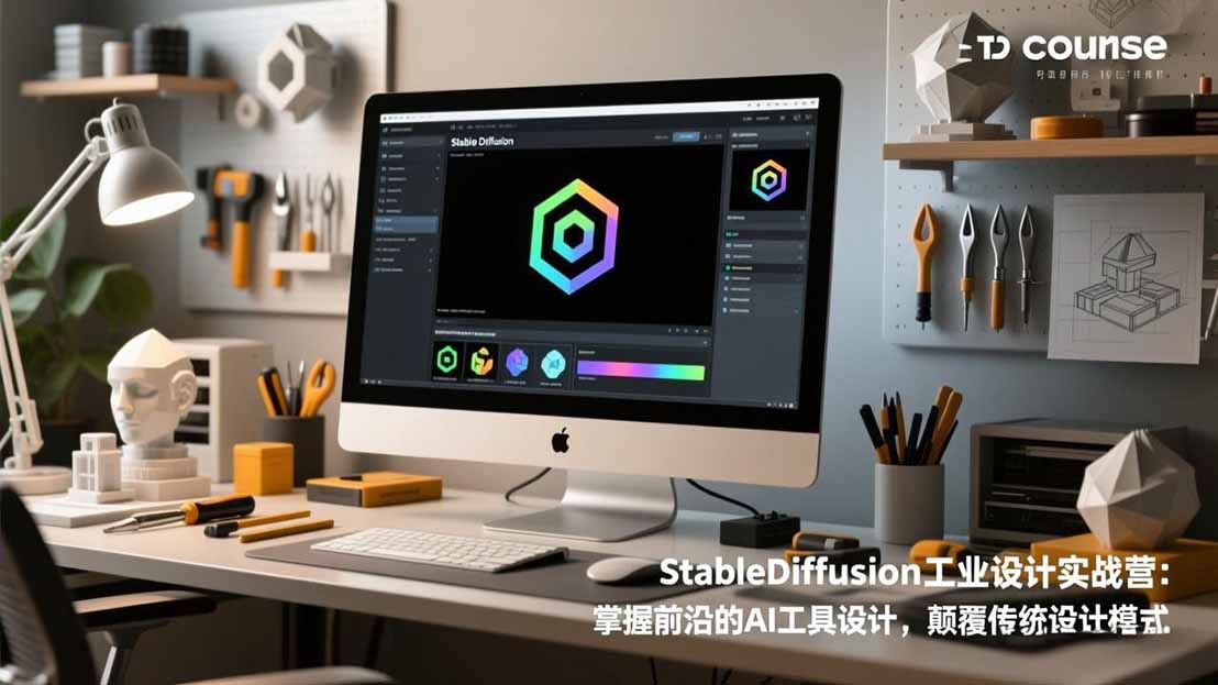 StableDiffusion工业设计实战营：掌握前沿的AI工具设计，颠覆传统设计模式-九零网创