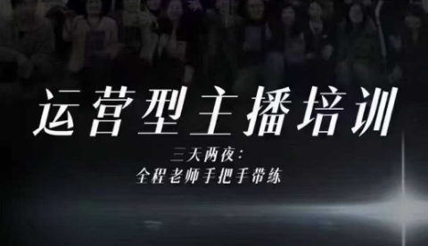 婉婉运营型主播培训线下课，主播四大能力，十小时线下录像+字幕，内容比线上课干-九零网创