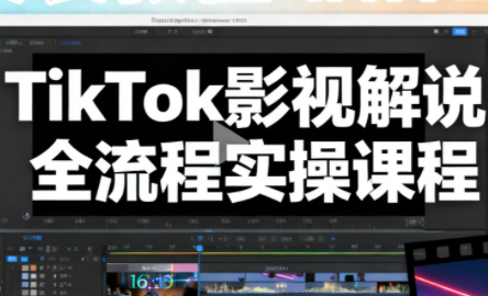 凌帧·TikTok影视解说全流程实操-九零网创