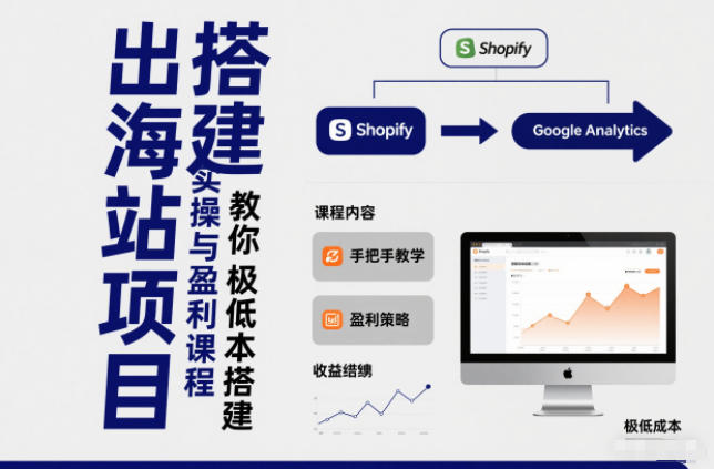 小淘出海站项目,搭建实操与盈利课程,手把手教你用极低成本搭建-九零网创