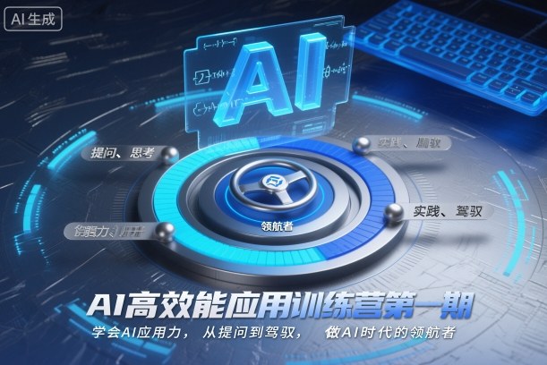 AI高效能应用训练营第一期，学会AI应用力，从提问到驾驭，做AI时代的领航者(更新)-九零网创