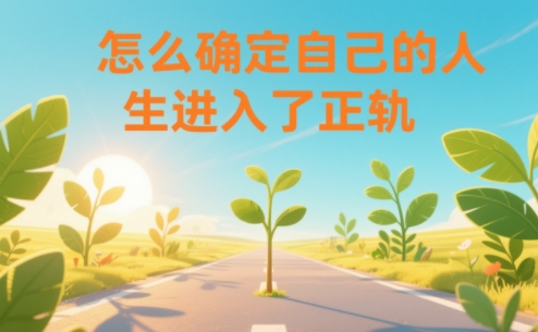 某公众号付费文章：怎么确定自己的人生进入了正轨？-九零网创