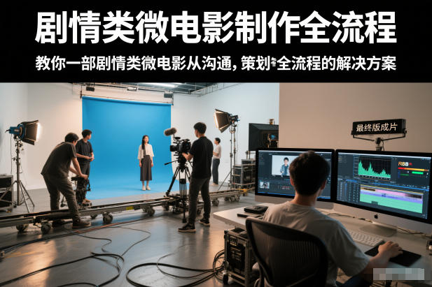 剧情类微电影制作全流程，教你一部剧情类微电影从沟通，策划到拍摄制作全流程的解决方案-九零网创