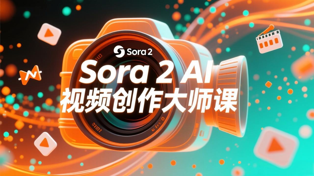 如何利用Sora 2创建流行AI人工智能视频大师班教程：掌握创作全流程，产出百万播放内容-九零网创
