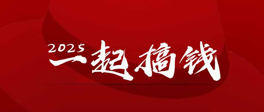 2025年，请“不择手段”去搞钱!-秦汉日记