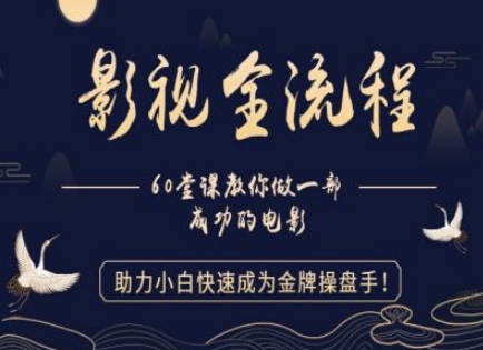 【影视全流程】教你做一部成功的电影，助力小白快速成为金牌操盘手-秦汉日记