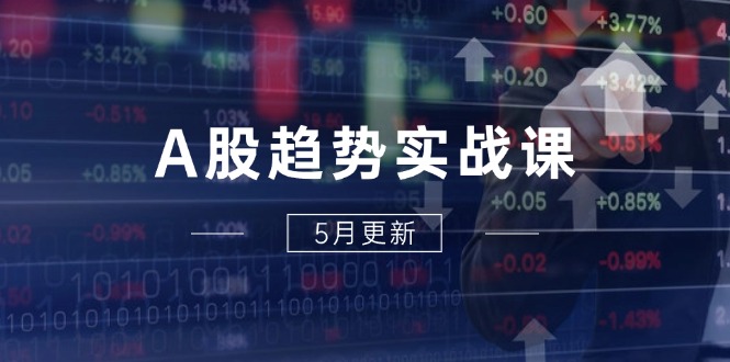 A股趋势实战课：主力动向+政策红利，2025全年策略5月更新-秦汉日记