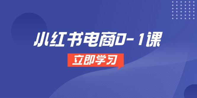 小红书电商0-1课，开店选品全流程，多平台素材处理与爆款笔记制作-秦汉日记