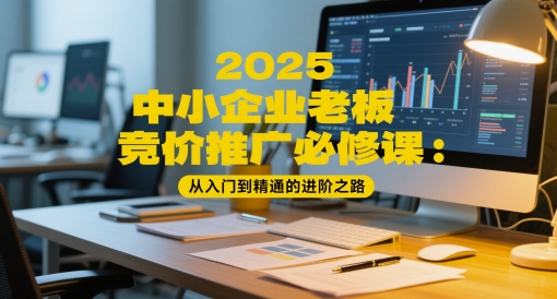 2025中小企业老板竞价推广必修课：从入门到精通的进阶之路-秦汉日记