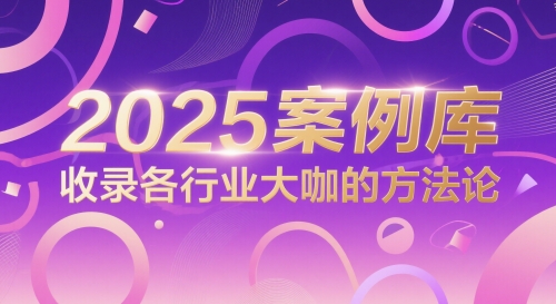 2025案例库，收录各行业大咖的方法论-秦汉日记