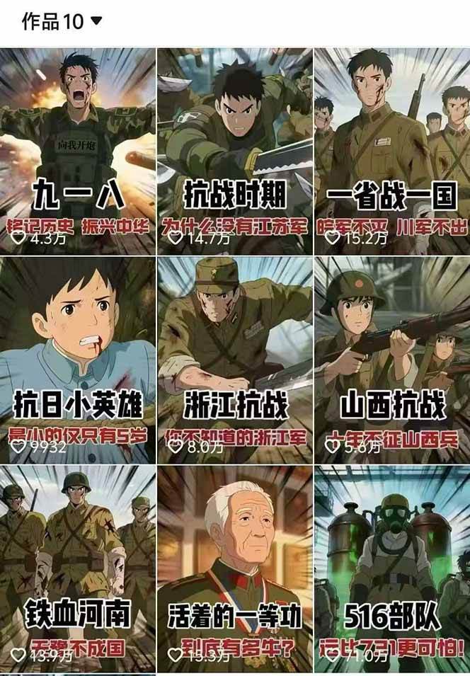 图片[1]-动漫历史类视频制作全流程，学文案撰写、分镜提示词，掌握动漫图生成+抠图配音剪辑-九零网创