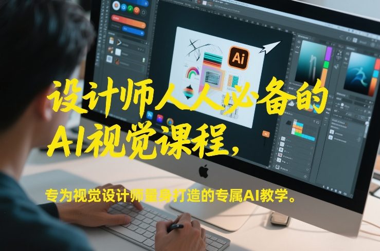 设计师人人必备的AI视觉课程，专为视觉设计师量身打造的专属AI教学-九零网创