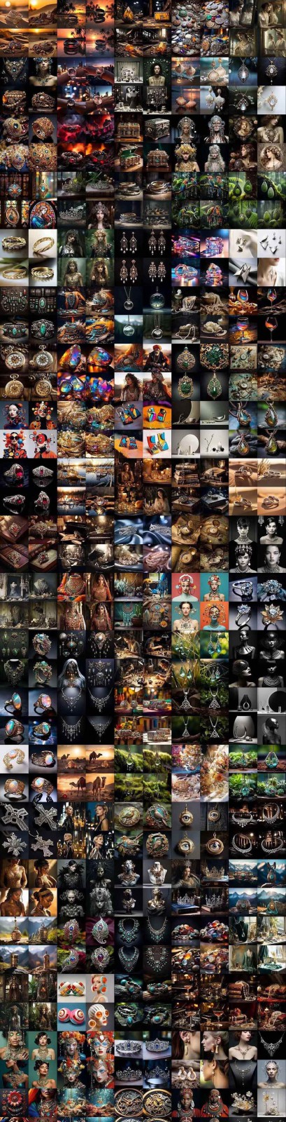 图片[7]-463个Midjourney珠宝摄影提示词：覆盖全品类珠宝，AI设计秒出专业效果-九零网创