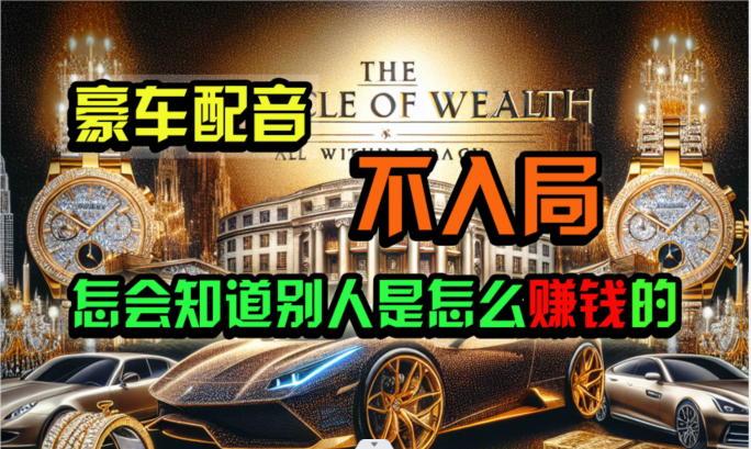 炫富神器，简单无脑粘贴复制，闷声发财，当天见收益，无上限封顶-九零网创