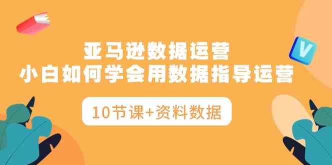 （10158期）亚马逊数据运营，小白如何学会用数据指导运营（10节课+资料数据）-九零网创