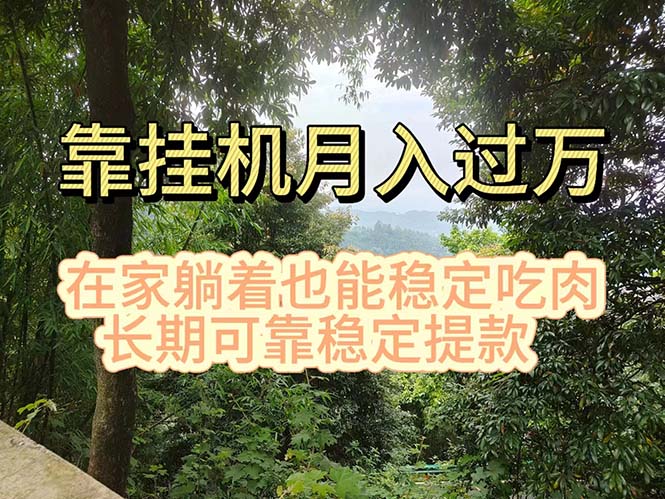 （11144期）挂机掘金，日入1000+，躺着也能吃肉，适合宝爸宝妈学生党工作室，电脑…-九零网创