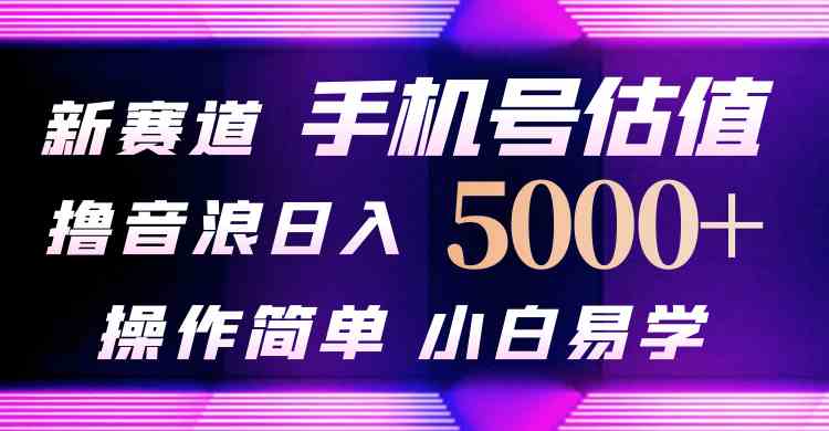 （10154期）抖音不出境直播【手机号估值】最新撸音浪，日入5000+，简单易学，适合…-九零网创