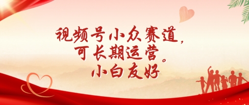 视频号小众赛道，可长期运营，小白友好-九零网创