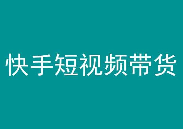 快手短视频带货，操作简单易上手，人人都可操作的长期稳定项目!-九零网创