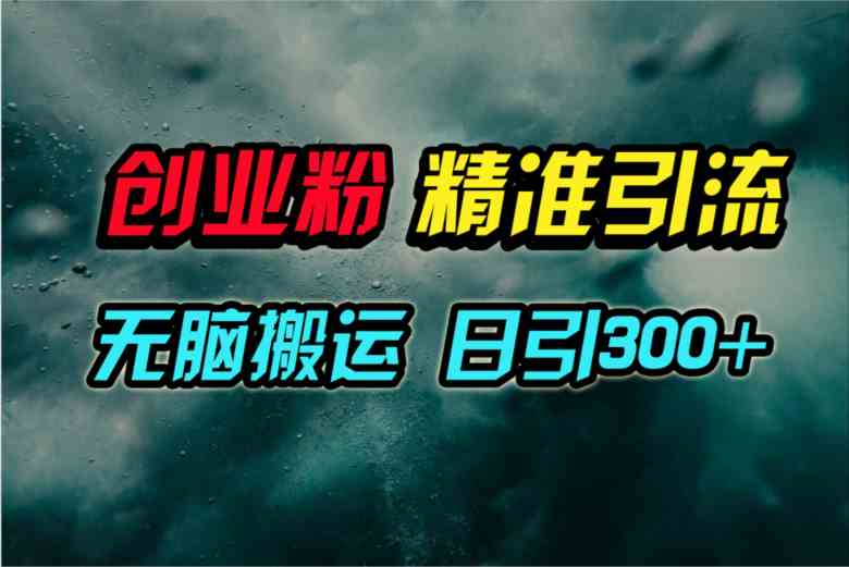 （9875期）视频号纯搬运日引300+创业粉教程！-九零网创