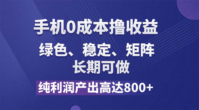 （11976期）纯利润高达800+，手机0成本撸羊毛，项目纯绿色，可稳定长期操作！-九零网创